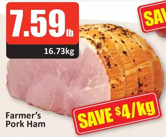Starsky Farmer's pork ham offer