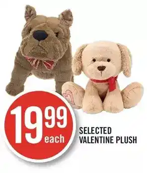 Shoppers Drug Mart Valentine plush offer