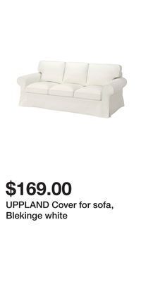 IKEA Uppland cover for sofa, blekinge white offer