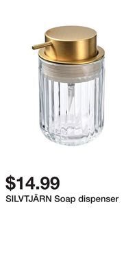 IKEA Silvtjärn soap dispenser offer