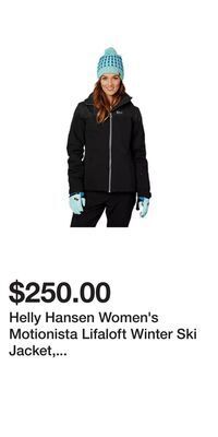 Sport Chek Helly hansen women's motionista lifaloft winter ski jacket, insulated, hooded, waterproof offer
