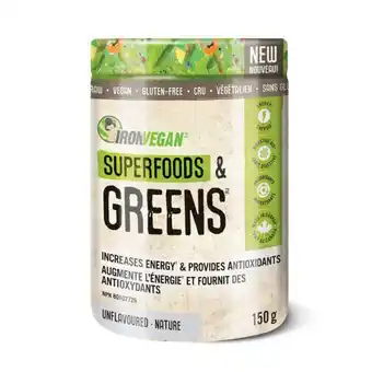 Commisso's Fresh Foods Iron vegan superfoods & greens unflavoured offer
