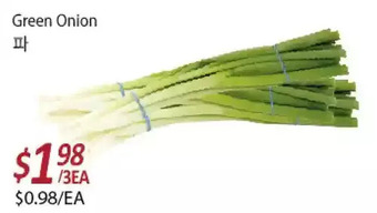 Galleria Supermarket Green onion offer