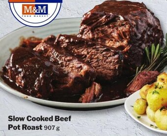 M&M Meat Shops Slow cooked beef pot roast 907g offer