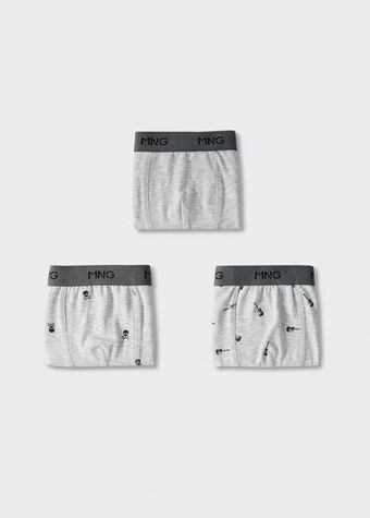 Mango Printed boxer shorts 3 pack offer