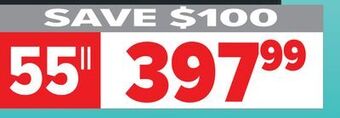 2001 Audio Video Hisense 55" led tv 4k smart vidaa offer
