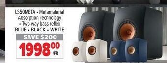 2001 Audio Video Kef bookshelf loudspeaker offer