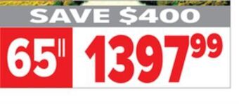 2001 Audio Video Lg 65" uqa 4k qned offer