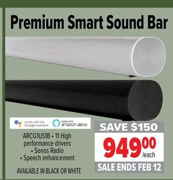 2001 Audio Video Premium smart sound bar offer