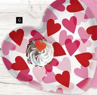 Party City Valentine's day plastic tray offer