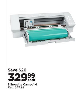 Michaels Silhouette cameo® 4 offer