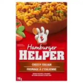 Calgary Co-op Betty crocker hamburger helper seasoned pasta cheesy italian offer