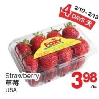 T&T Supermarket Strawberry offer
