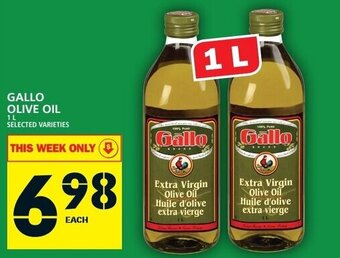 Food Basics Gallo Olive Oil 1L offer