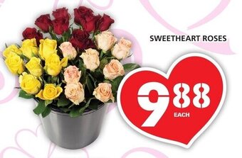 Food Basics Sweetheart Roses offer