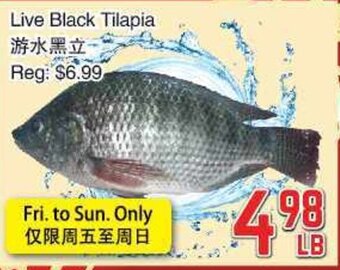 Foody Mart Live black tilapia offer