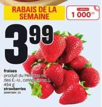 Provigo Strawberries 454g offer