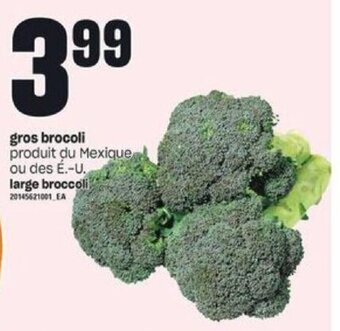 Provigo Large broccoli offer