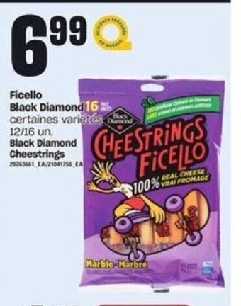 Provigo Black diamond cheestrings 12/16 un offer