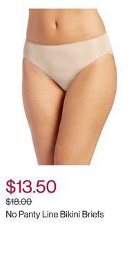 No panty line bikini briefs