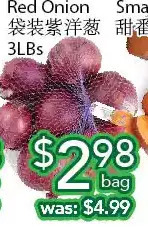 Ample Food Market Red onion offer