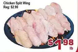 Top Food Supermarket Chicken split wing offer