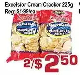 Top Food Supermarket Excelsior cream cracker offer