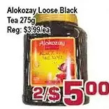 Top Food Supermarket Alokozay loose black tea offer