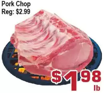 Top Food Supermarket Pork chop offer