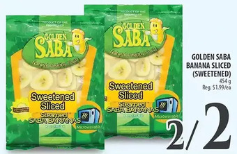Al Premium Food Mart Golden saba banana sliced (sweetened) offer