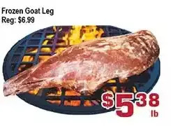 Top Food Supermarket Frozen goat leg offer