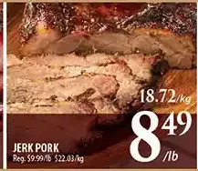 Al Premium Food Mart Jerk pork offer