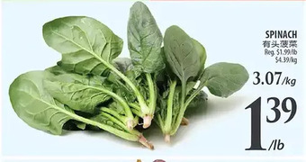 Al Premium Food Mart Spinach offer