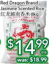 Ample Food Market Red dragon brand jasmine scented rice offer