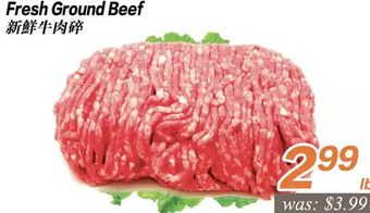 Seasons Foodmart Fresh ground beef offer