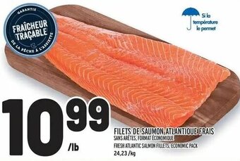 Metro Fresh Atlantic, Salmon Fillets, Economic Pack offer