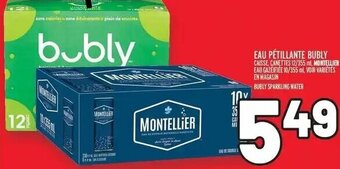 Metro Bubly Sparkling Water offer