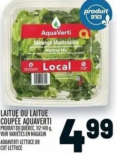 Metro Aquaverti Lettuce or Cut Lettuce offer