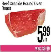 Nations Fresh Foods Beef outside round oven roast offer