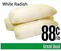 Nations Fresh Foods White radish offer
