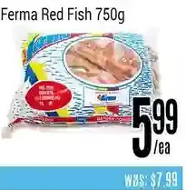 Nations Fresh Foods Ferma red fish offer
