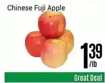 Nations Fresh Foods Chinese fuji apple offer