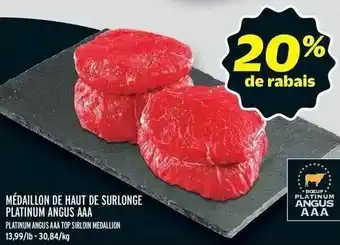 Metro Platinum Angus AAA Top Sirloin Medallion offer