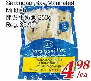 Tone Tai Supermarket Sarangani bay marinated milkfish offer