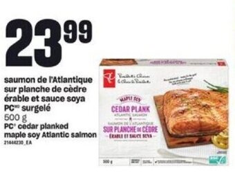 Provigo Pc Cedar Planked Maple soy Atlantic Salmon 500g offer