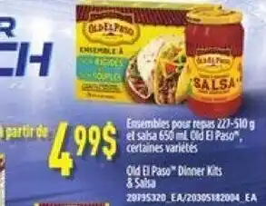 Provigo Old El Paso Dinner Kits & Salsa offer