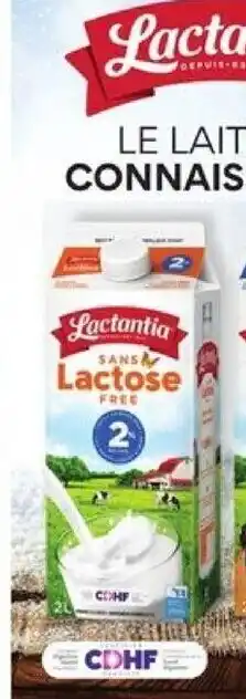Provigo Lactantia Lactose Free Milk 2L offer