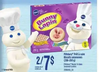 Provigo Pillsbury Pret a cuire Biscuits Saisonniers 206-260g offer