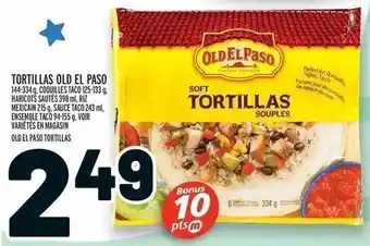 Metro Old El Paso Tortillas 144-334 g offer