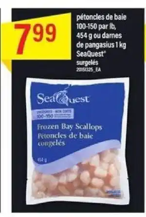 Maxi Petoncles de baie 100-150 par lb, 454g ou dames de pangasius 1Kg offer